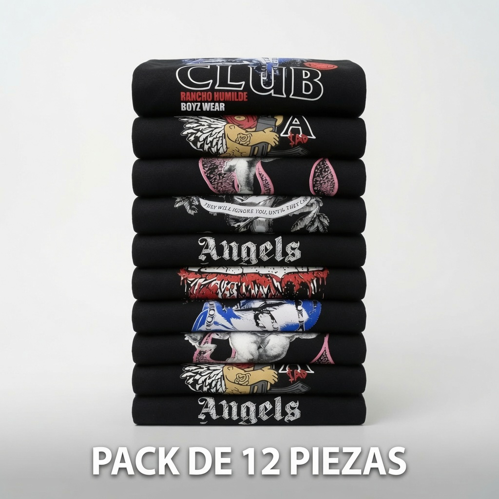 paquete playeras básico